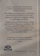 Raksti. Pirmatnējā un Atjaunotā derība