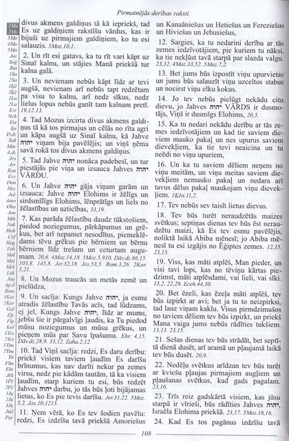 Raksti. Pirmatnējā un Atjaunotā derība