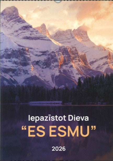Kalendārs 2026 - Es Esmu (sienas)
