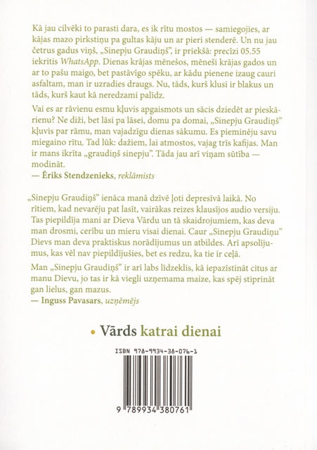 Sinepju graudiņš. Vārds katrai dienai